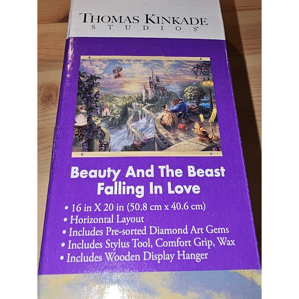 NIB Diamond‎ Art Disney Beauty And The Beast Falling In Love Kit 16x20